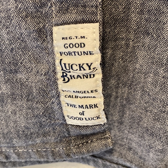 Lucky Brand linen blend men’s shirt - size XL - Picture 4 of 4